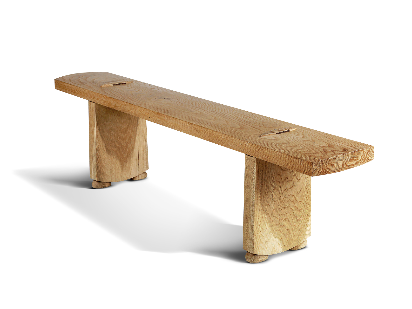 ar and dee design build white oak bench
